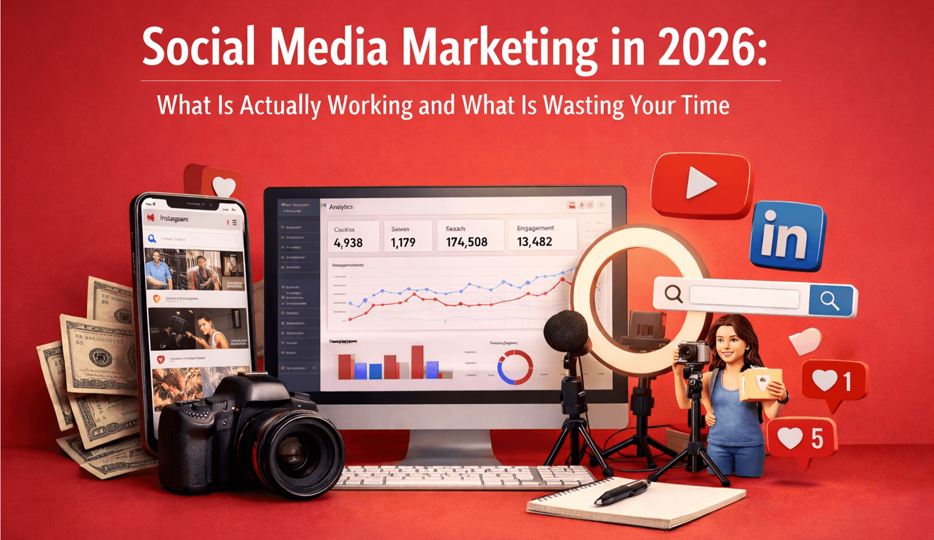 Social Media Marketing in 2026: What Is Actually Working and What Is Wasting Your Time featured image