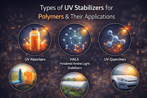 Types of UV Stabilizers for Polymers & Their Applications