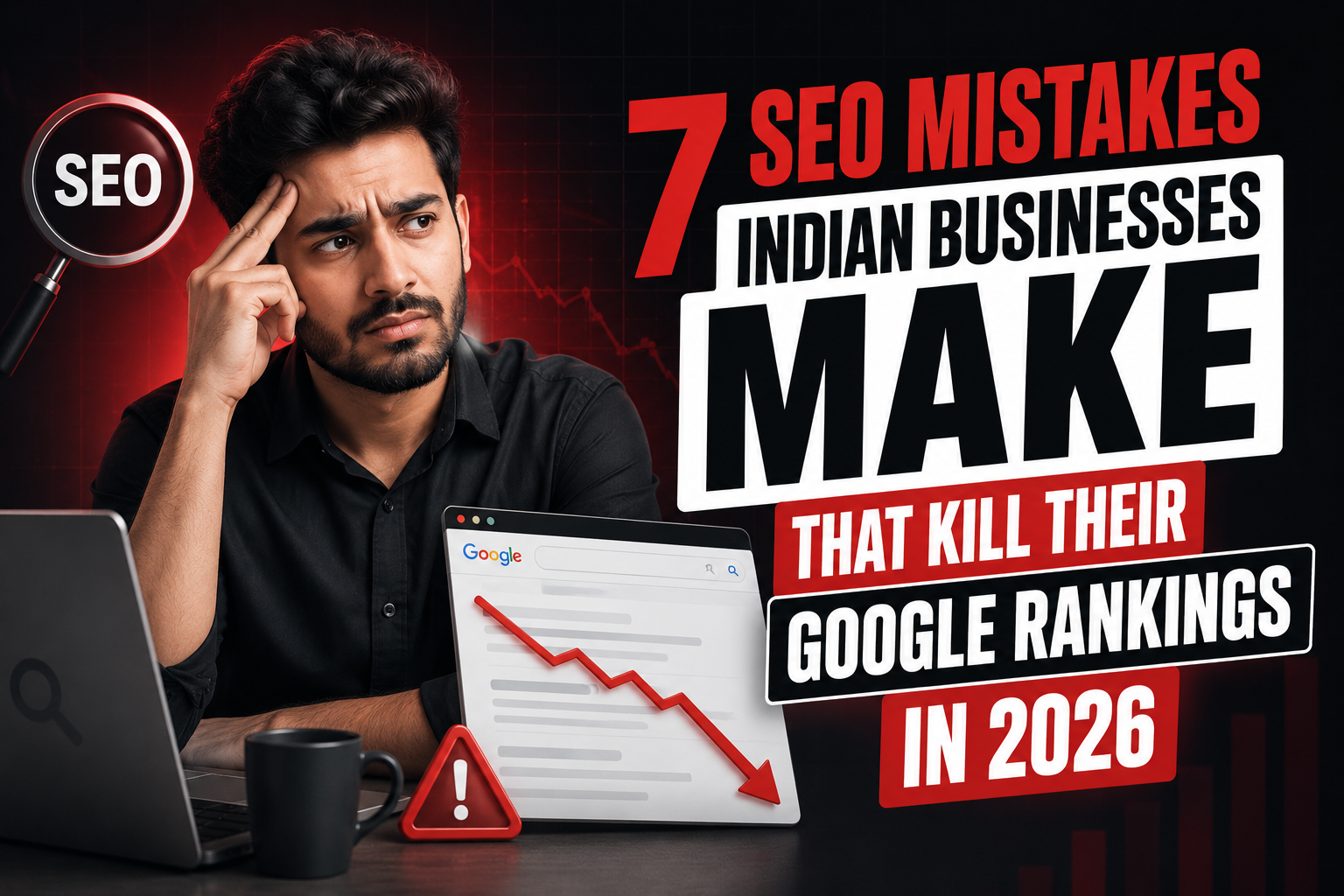 7 SEO mistakes Indian businesses make that kill their Google rankings in 2026 featured image