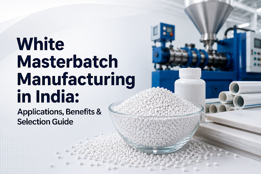 White Masterbatch Manufacturing in India: Applications, Benefits & Selection Guide