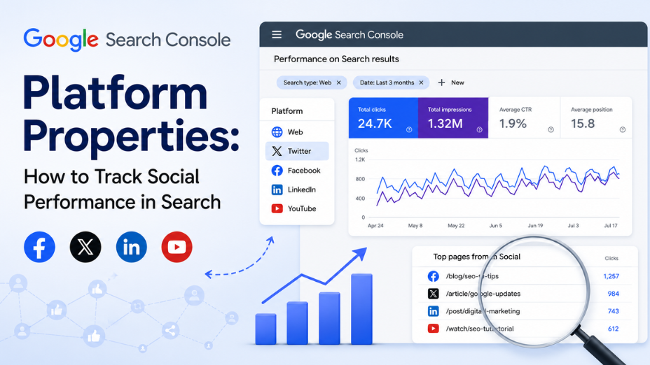 Google Search Console Platform Properties: How to Track Social Performance in Search featured image