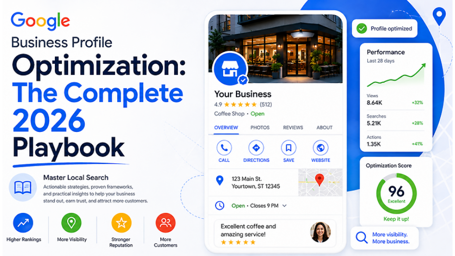 Google Business Profile Optimization: The Complete 2026 Playbook featured image