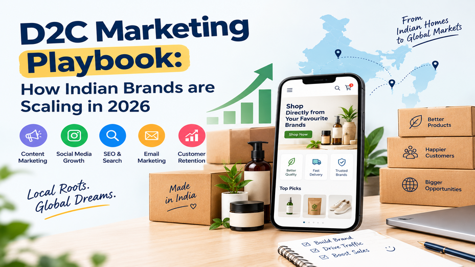 D2C marketing playbook: How Indian brands are scaling in 2026 featured image