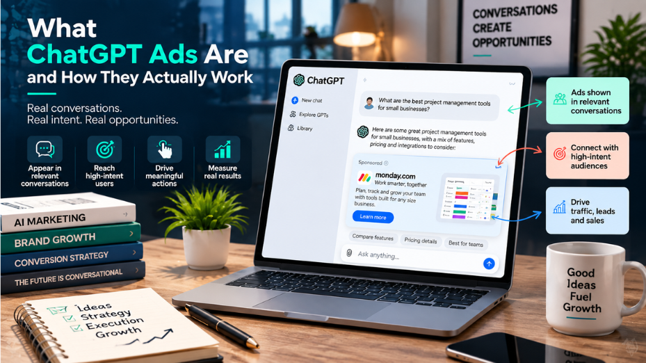 What ChatGPT Ads Are and How They Actually Work featured image