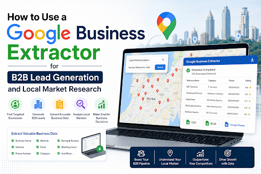 How to Use a Google Business Extractor for B2B Lead Generation and Local Market Research How to Use a Google Business Extractor for B2B Lead Generation and Local Market Research