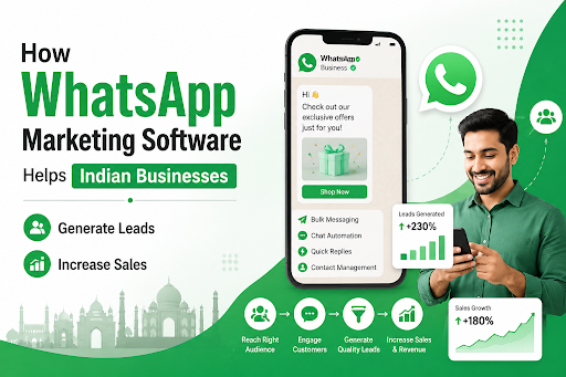 How WhatsApp Marketing Software Helps Indian Businesses Generate Leads and Increase Sales How WhatsApp Marketing Software Helps Indian Businesses Generate Leads and Increase Sales
