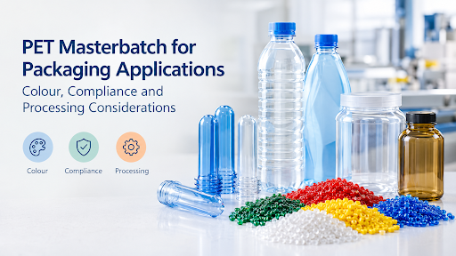 PET Masterbatch for Packaging Applications: Colour, Compliance and Processing Considerations